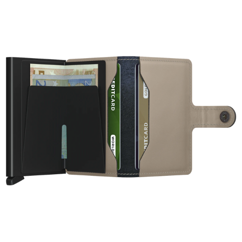 Porte cartes RFID- Miniwallet Matte Désert