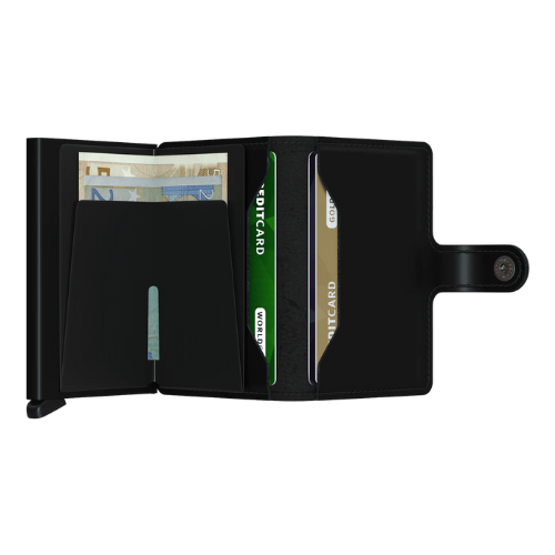 Porte cartes RFID- Miniwallet Matte Black