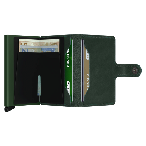 Porte cartes RFID - Miniwallet Original Green