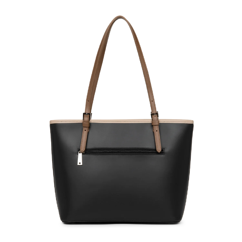 Sac cabas - Smooth PM Noir - Nude - Vison