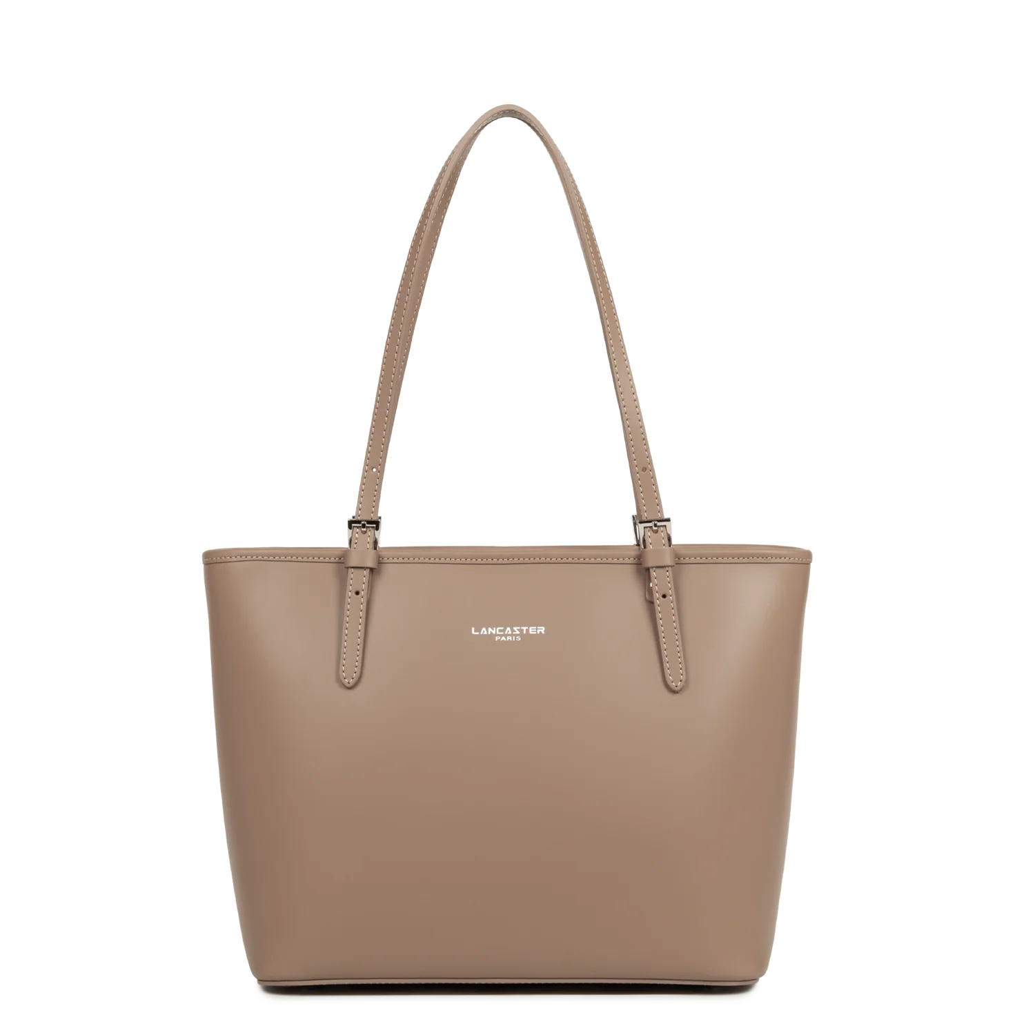 Sac cabas - Smooth S Noir - Praline