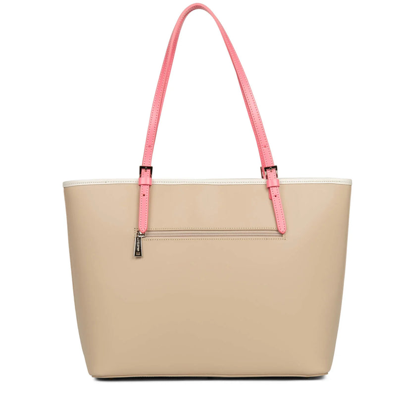 Sac cabas - Smooth GM Beige