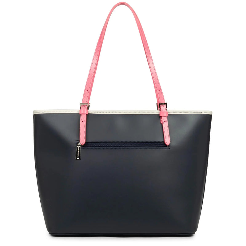 Sac cabas - Smooth Bleu Foncé