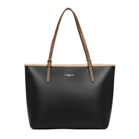 Sac cabas  - Smooth GM Noir - Nude - Vison