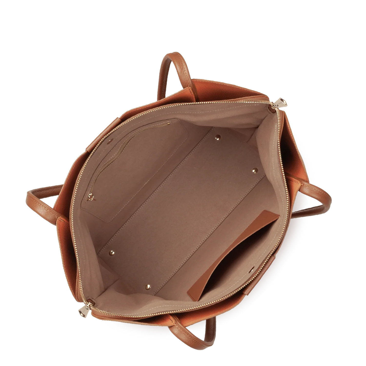 Grand Sac Cabas -  Ida Double Camel