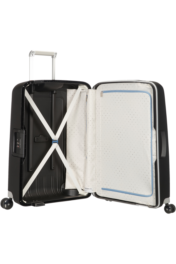 Valise 4 roues- S'cure 75cm Noir
