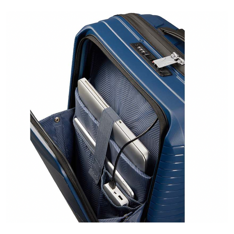 Valise 4 roues- Airconic 55cm Bleu Marine