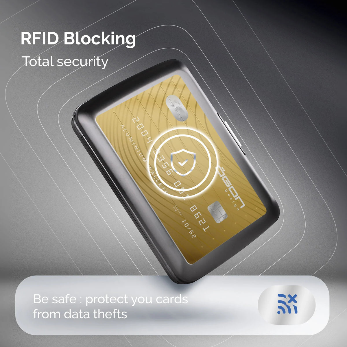 Portefeuille - RFID Smart Case V2 Camo