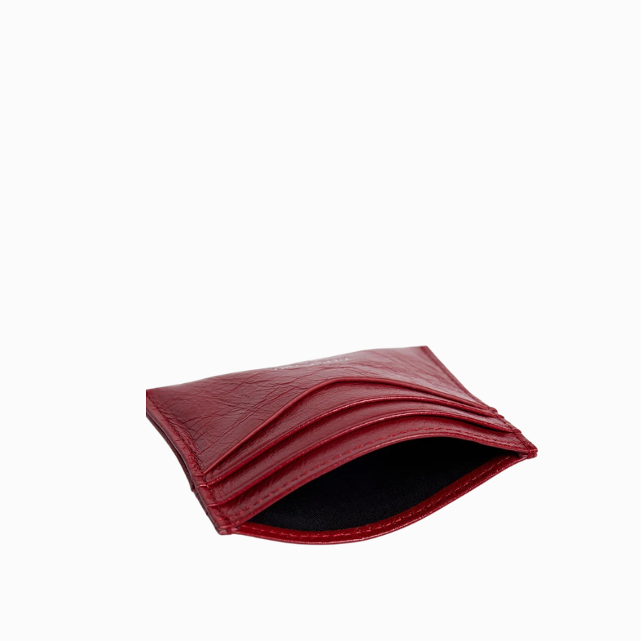 Porte cartes - Many Rouge Glacé