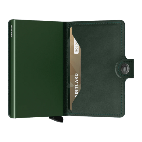 Porte cartes RFID - Miniwallet Original Green