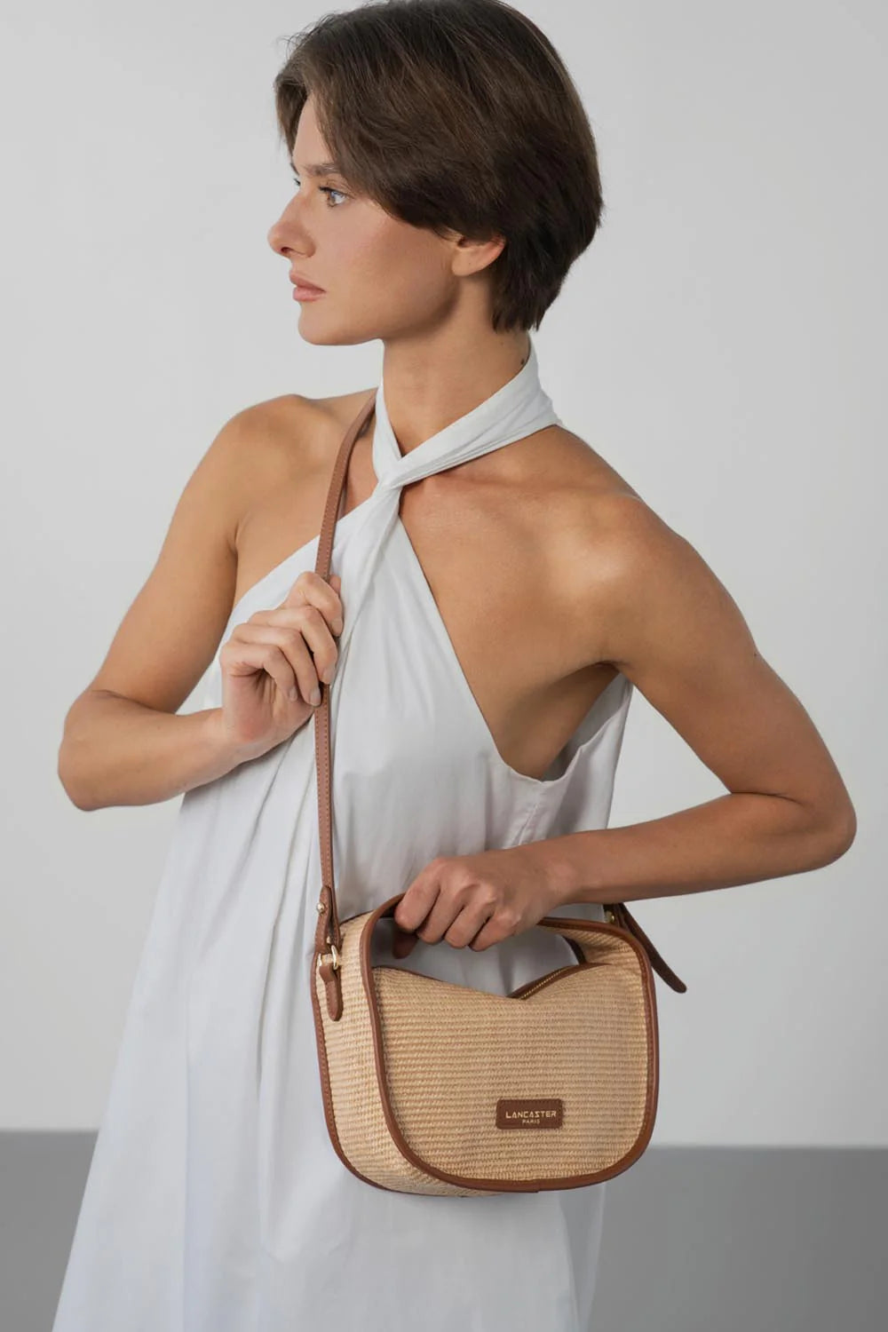 Sac à main - Mini Osier Cognac
