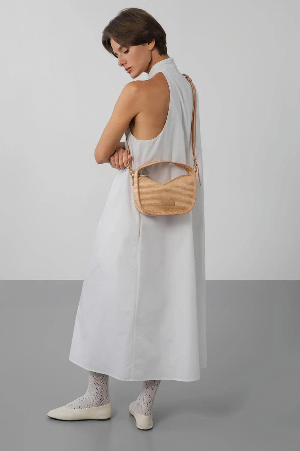 Sac à main - Mini Osier Naturel