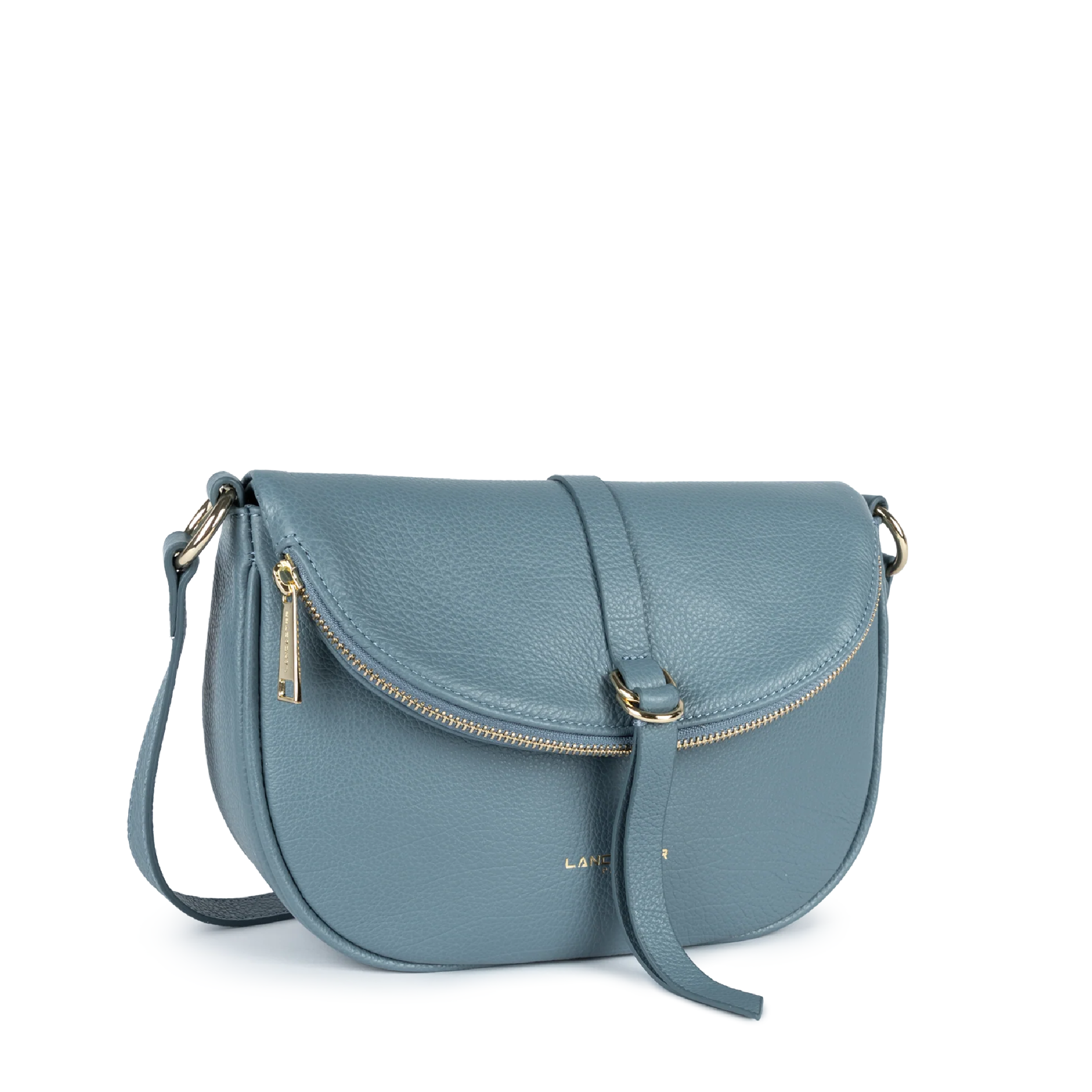 Sac bandoulière - Dune Gaia Bleu Argile