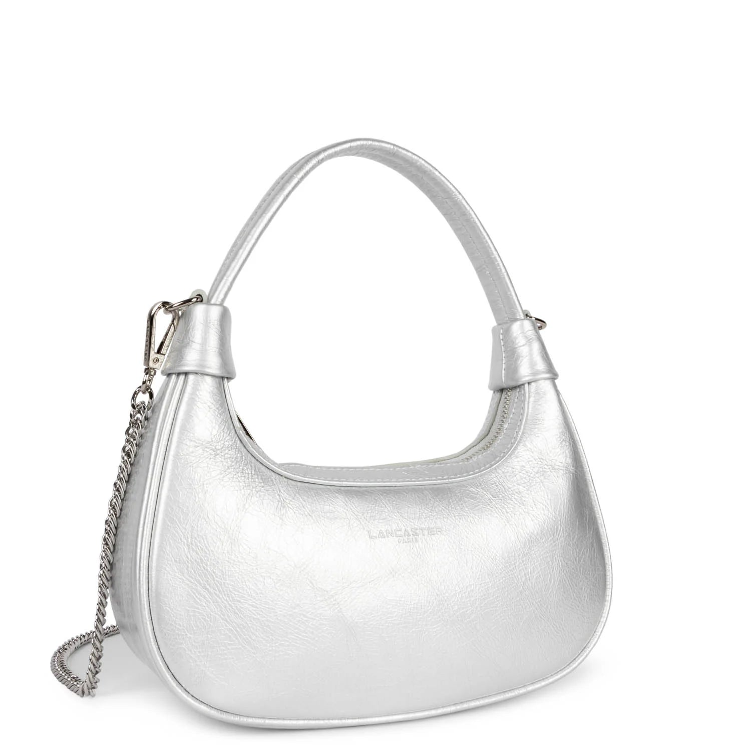 Mini Sac Hobo - Aura Blanc Nacré