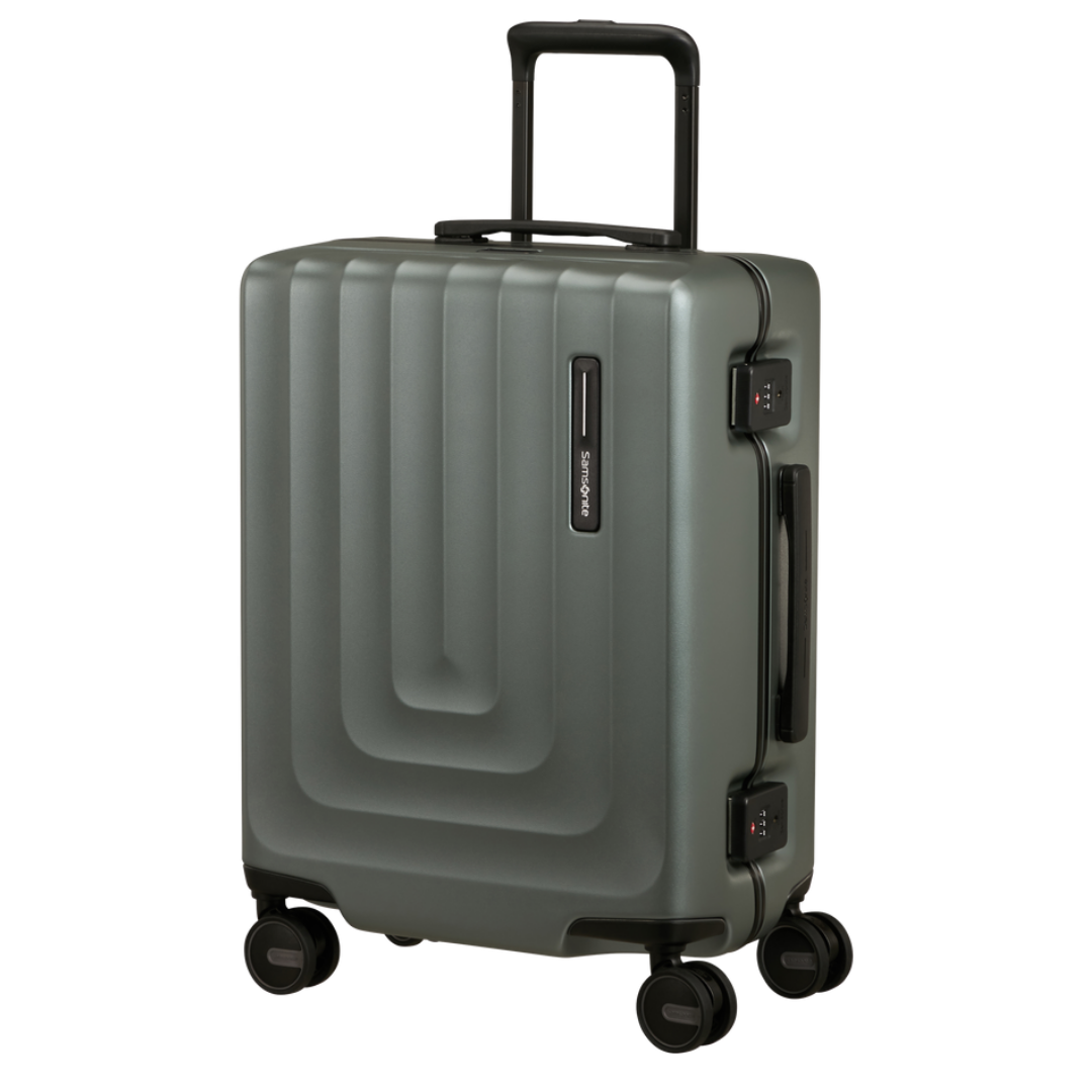 Valise Cabine 4 roues 55 cm -  Focus - Matt Sage Kaki