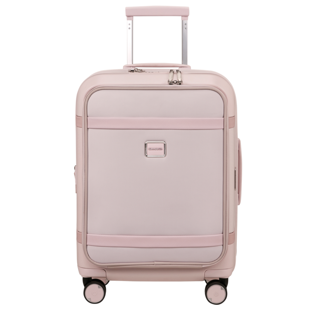 Valise cabine 4 roues -  Image 55cm Rose easy access