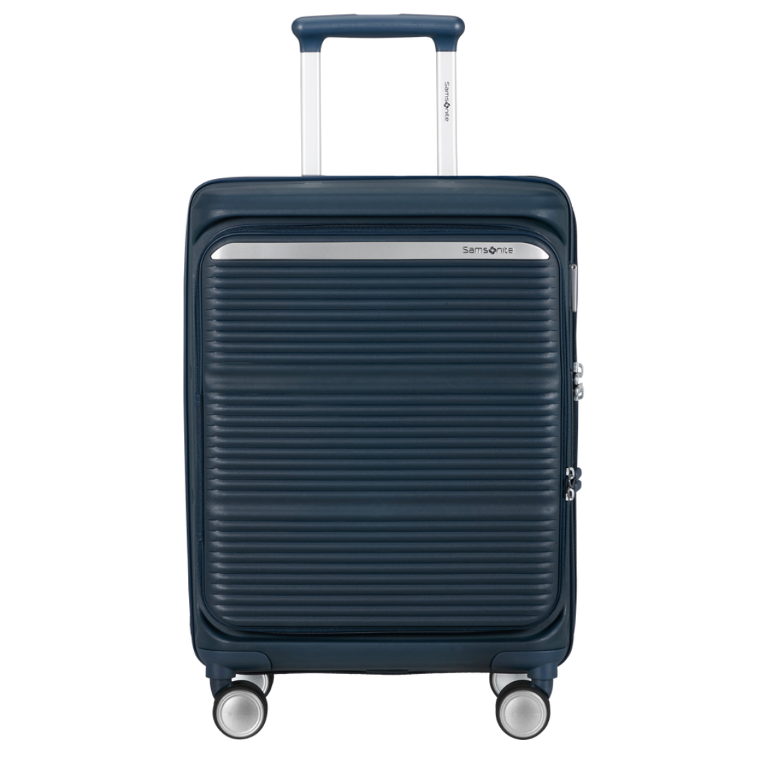 Valise cabine 4 roues -  Paralux 55cm Extensible - Midnight Blue