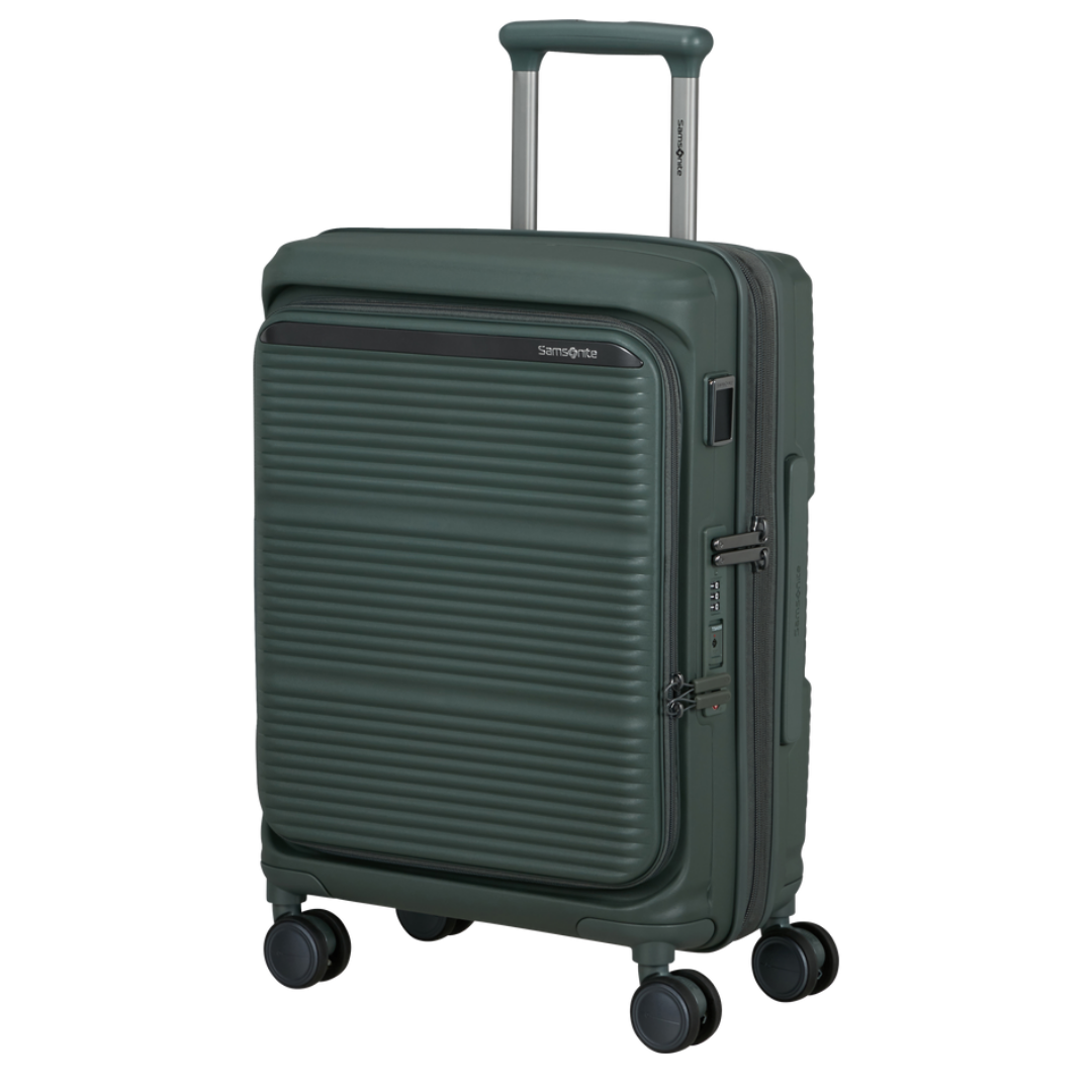 Valise cabine 4 roues -  Paralux 55cm Extensible - Olive