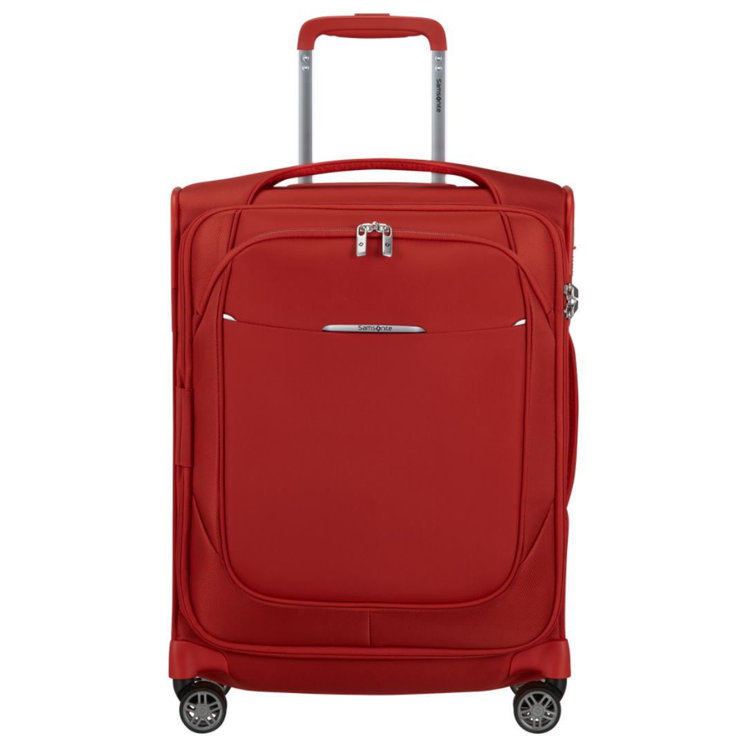 Valise Cabine 4 roues- Re-lite Poppy Red 55cm