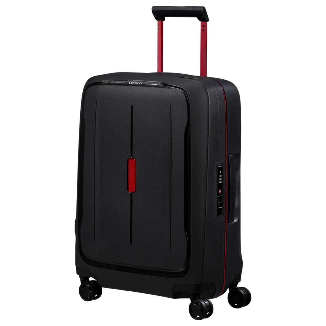 Valise 4 roues -  Essens 55cm Charcol Red