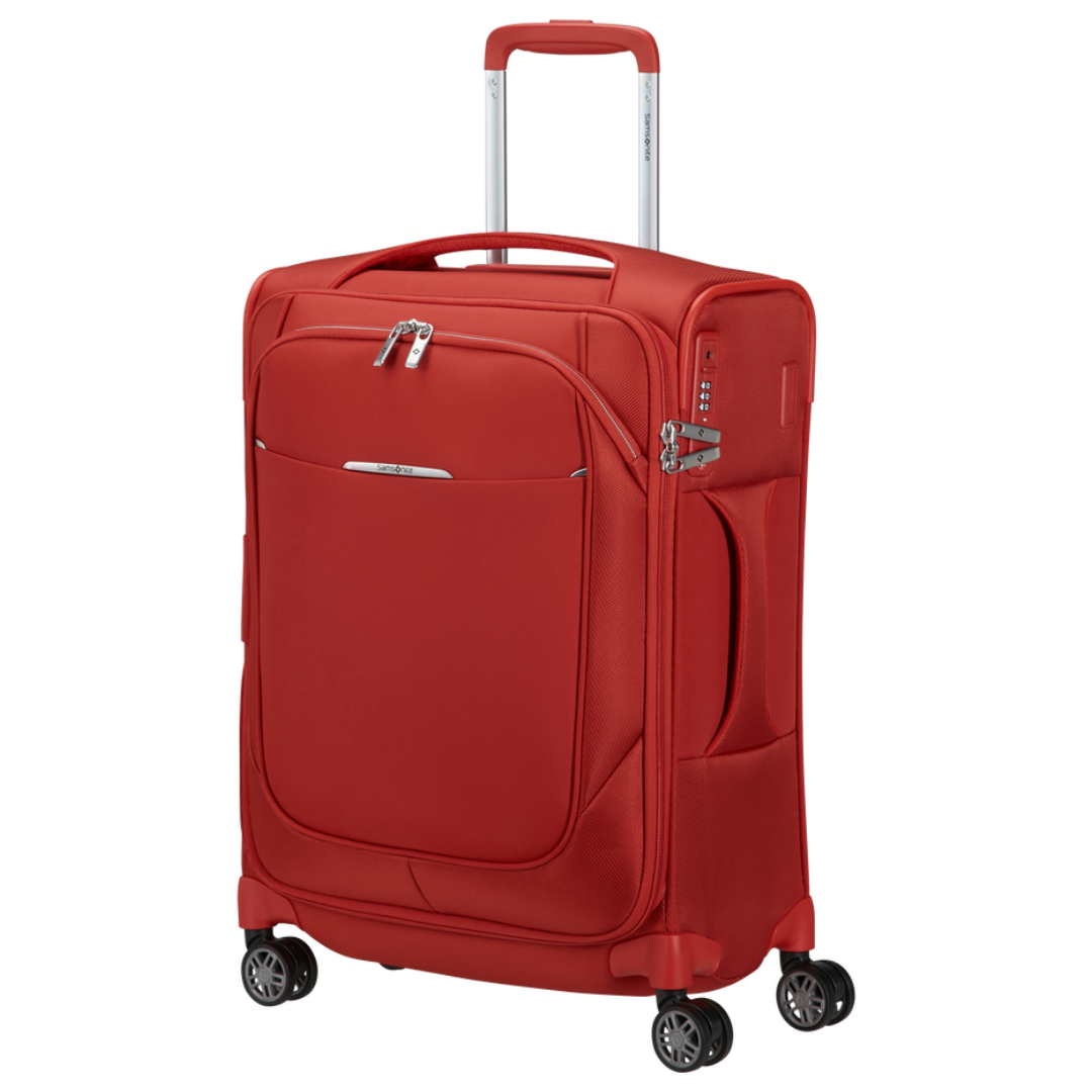 Valise Cabine 4 roues- Re-lite Poppy Red 55cm