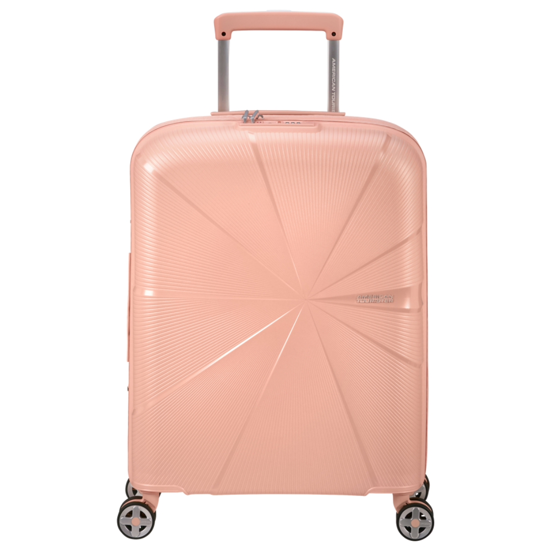 Valise 4 roues- Starvibe 55cm   Metallic Peach