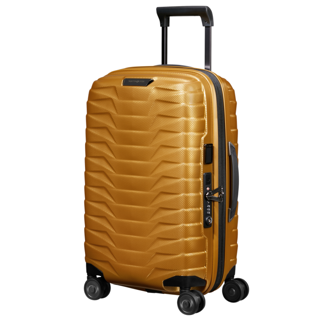 Valise Proxis 4 roues 55 Slim - Honey Gold - Extensible