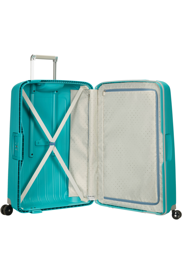 Valise 4 roues- S'cure 81cm Bleu Aqua