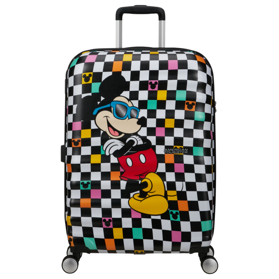 Valise 4 roues-  Mickey Check 67cm