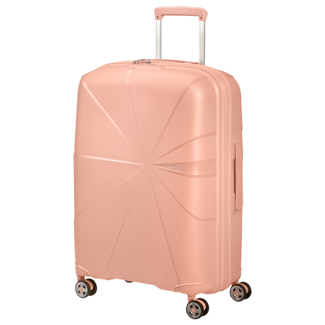 Valise 4 roues- Starvibe 67cm   Metallic Peach