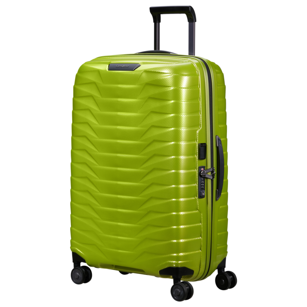Valise Proxis 4 roues 69cm - Lime