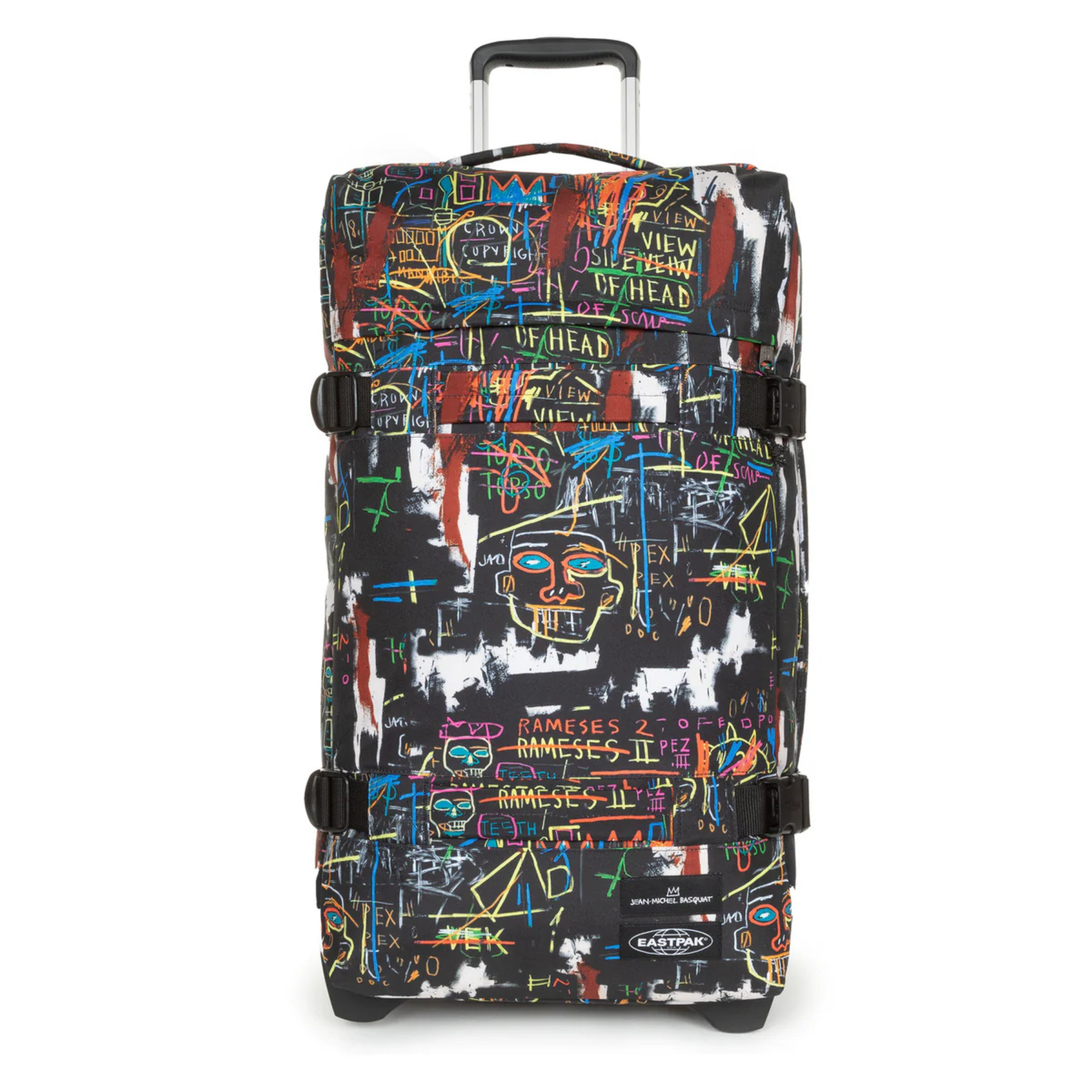 Sac de voyage à roulettes - TRANSIT'R L 2 Roues 79cm BASQUIAT KING EGYPT