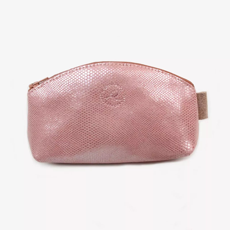 Trousse  - Mathilde Lézard Rose