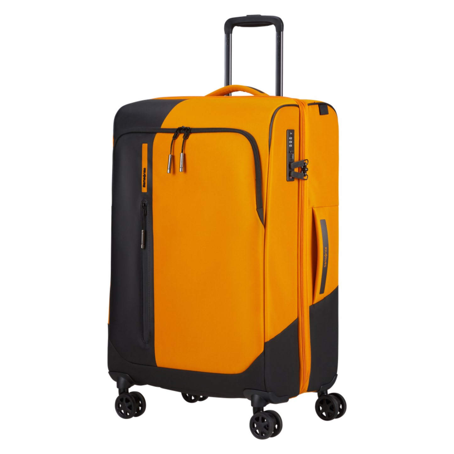 Valise 4 roues - Biz2go 66 cm Jaune