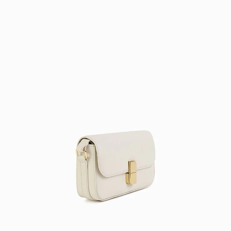 Sac baguette - Alice Small Blanc Argile