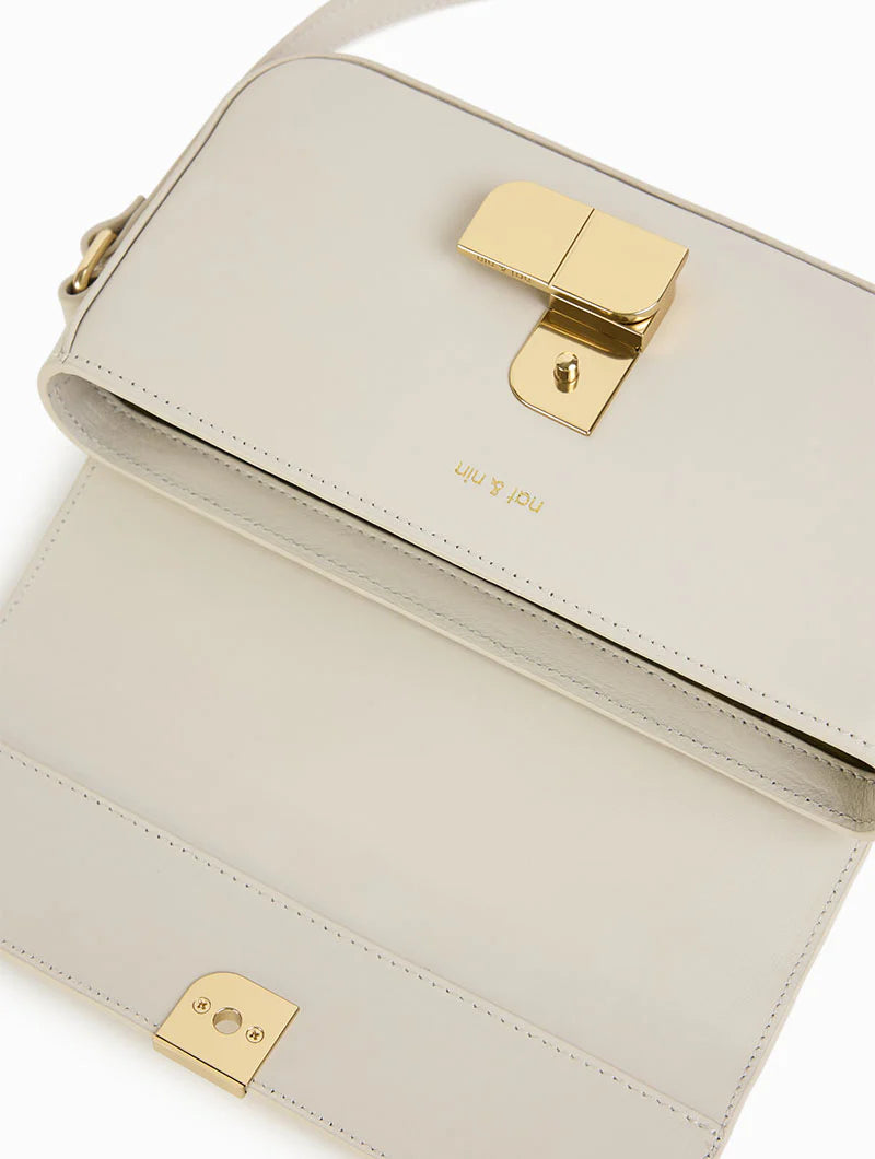 Sac baguette - Alice Small Blanc Argile