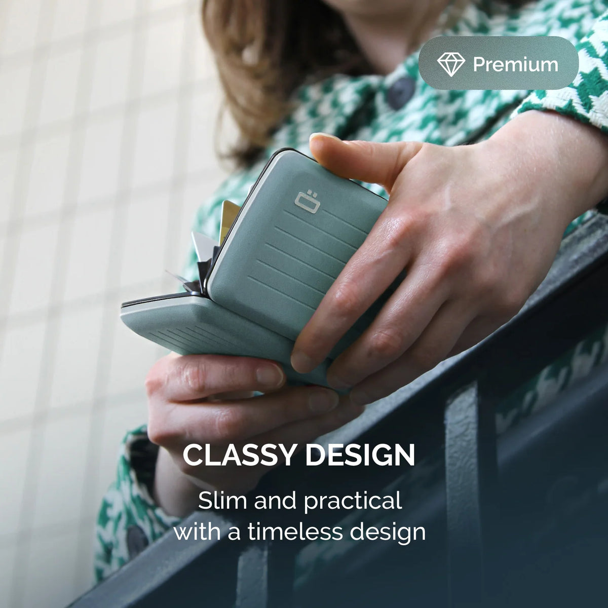Portefeuille - RFID Smart Case V2 Artic Blue
