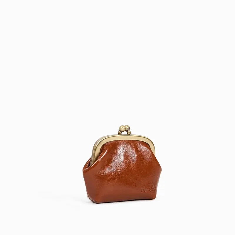 Porte monnaie - Mini Bibi Cognac