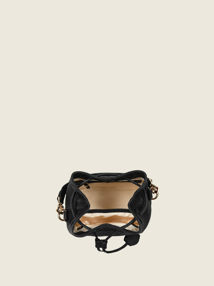 Mini Sac Seau - Capucine XS - Noir Charbon