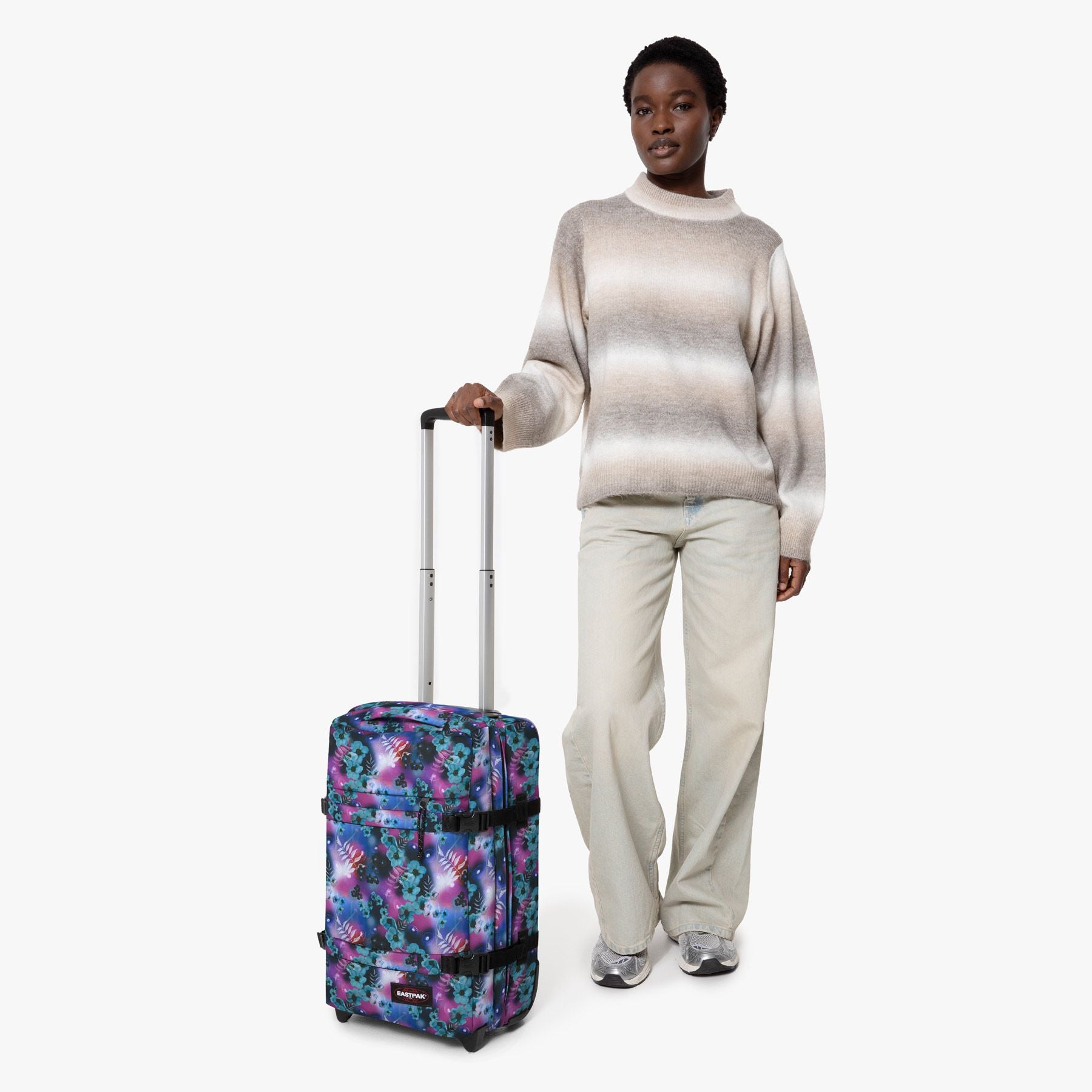 Sac de voyage à roulettes - TRANSIT'R S Dream flowers 51CM