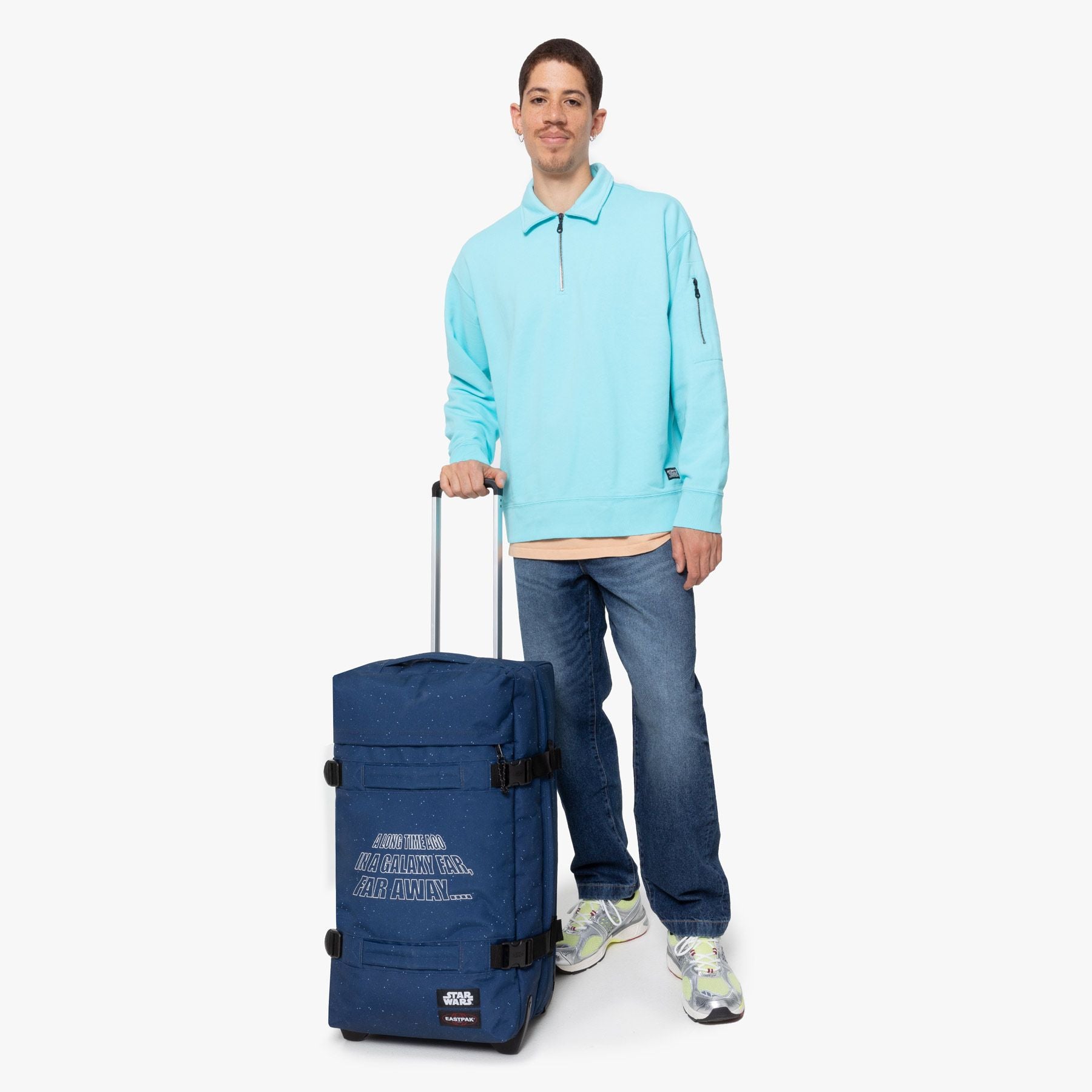 Sac de voyage à roulettes - TRANSIT'R M Star Wars Navy 67cm