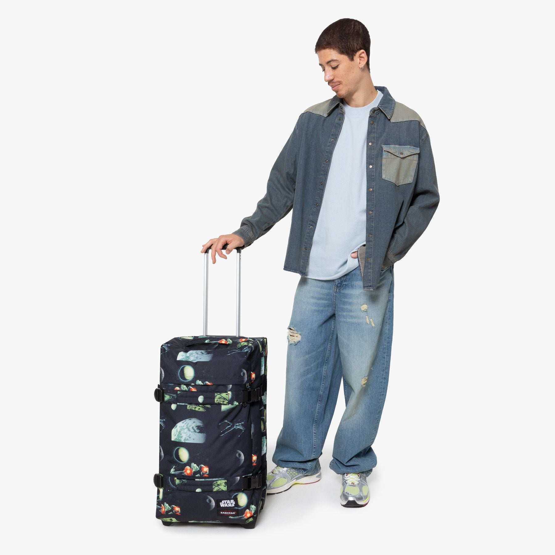 Sac de voyage à roulettes - TRANSIT'R M Star Wars Black 67cm