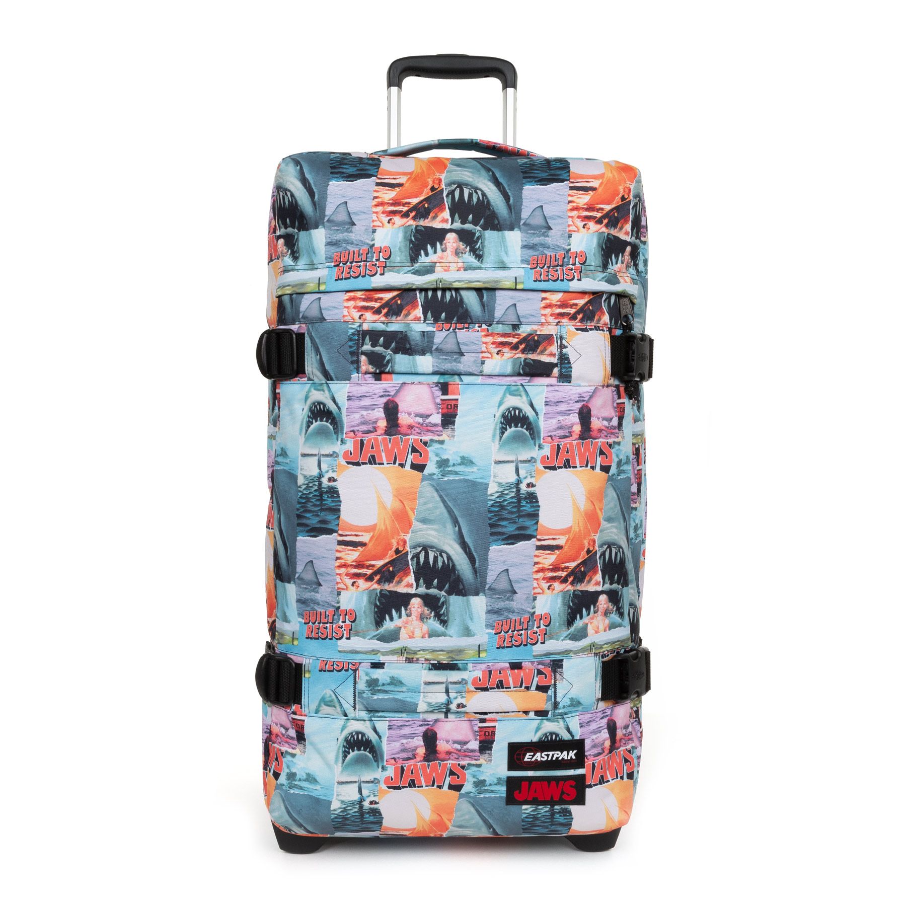 Sac de voyage à roulettes - TRANSIT'R M Jaws Print 67cm