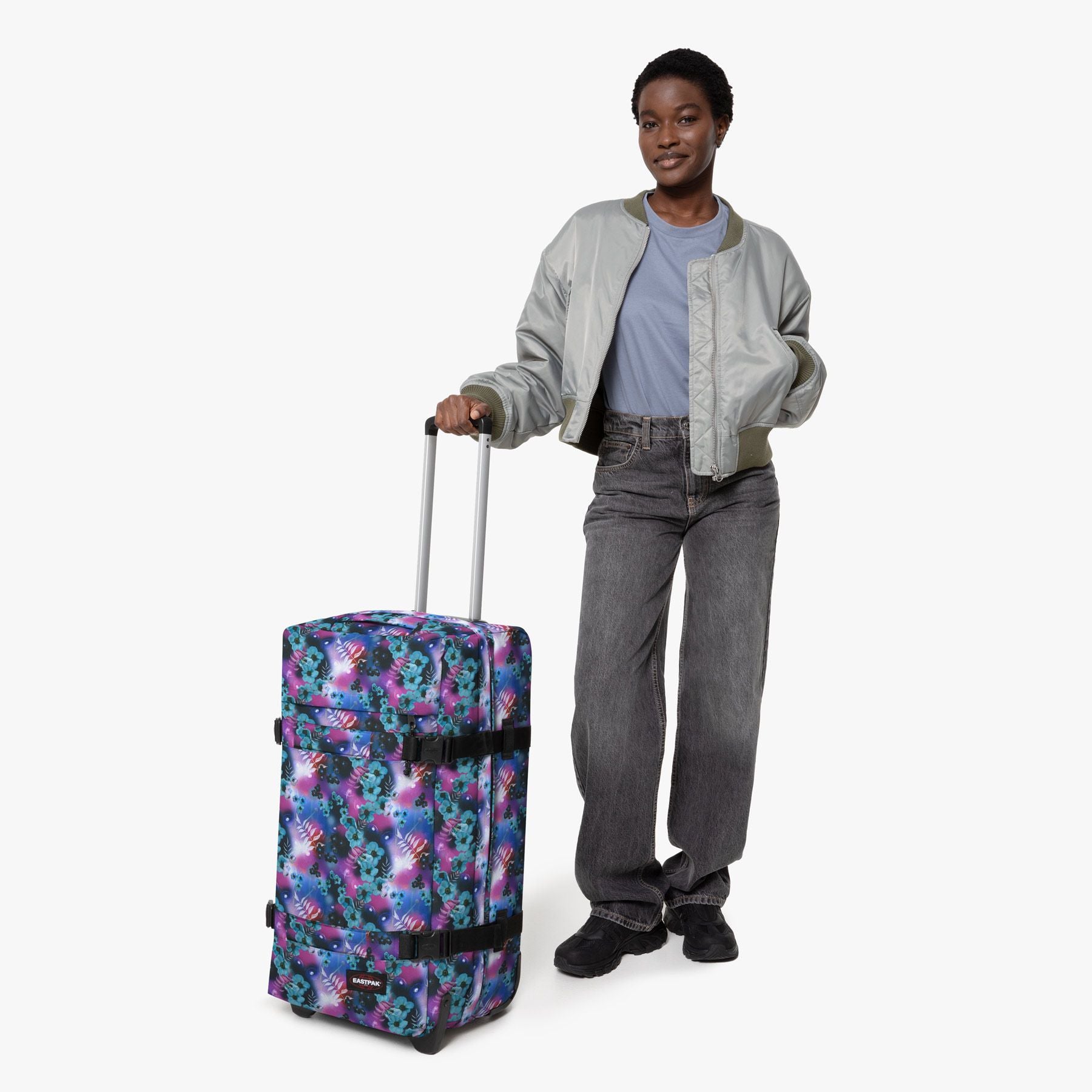Sac de voyage à roulettes - TRANSIT'R M Dreamflowers 67cm