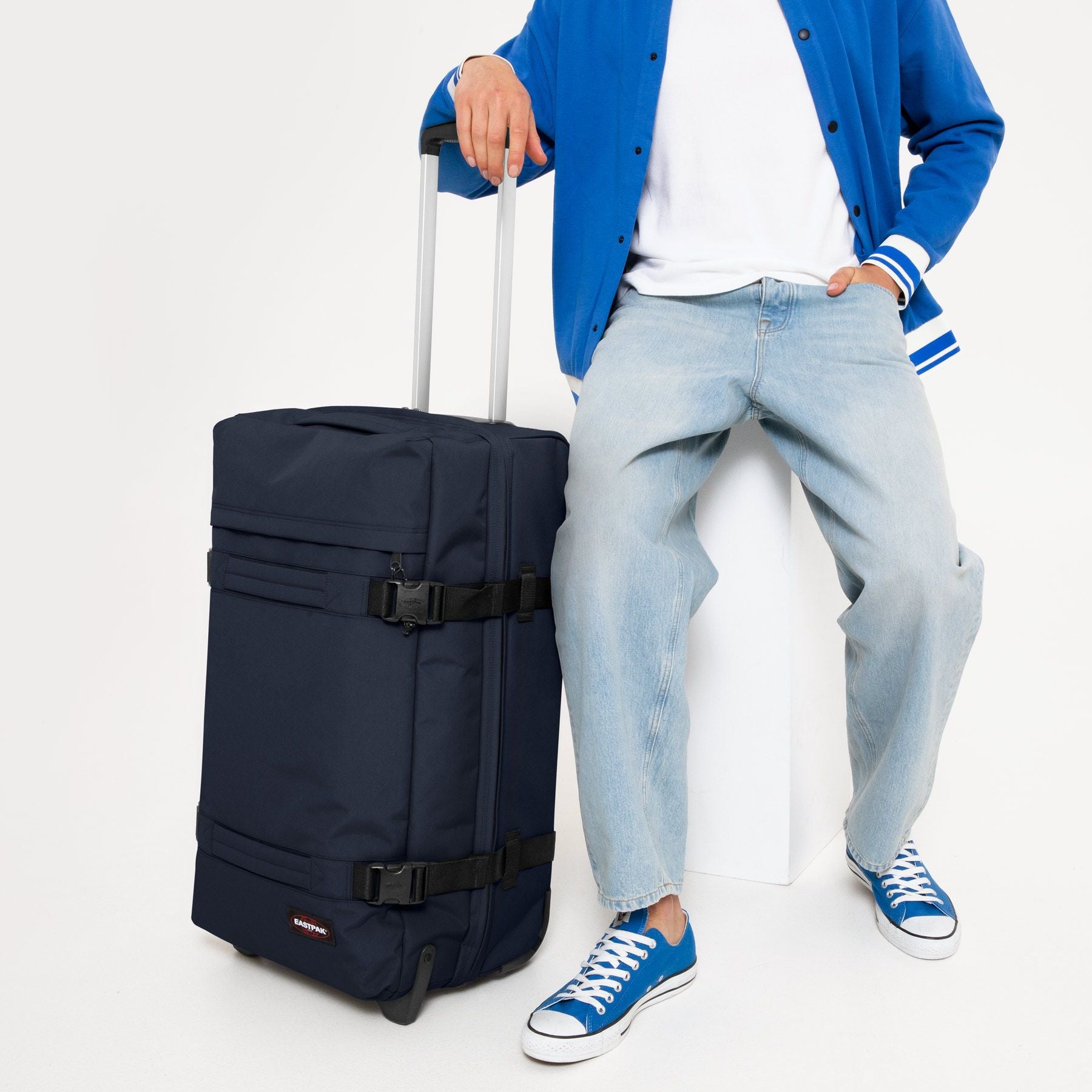 Sac de voyage à roulettes - TRANSIT'R M Ultra Marine 67cm