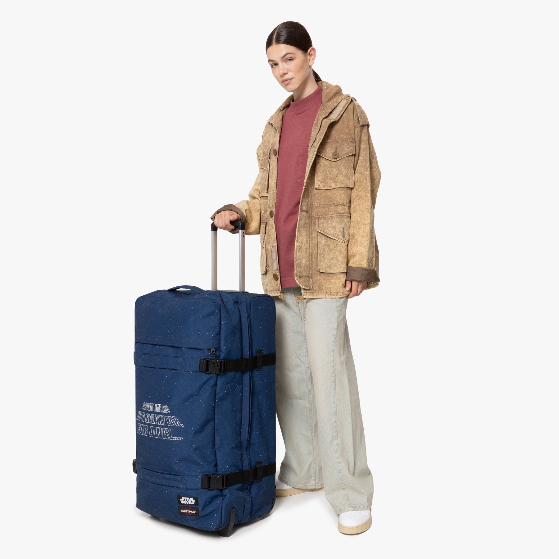 Sac de voyage à roulettes - TRANSIT'R L Star Wars navy 79cm