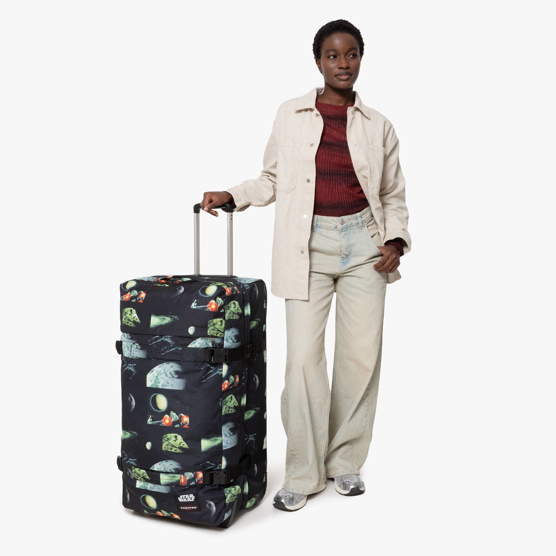 Sac de voyage à roulettes - TRANSIT'R L Star Wars black 79cm