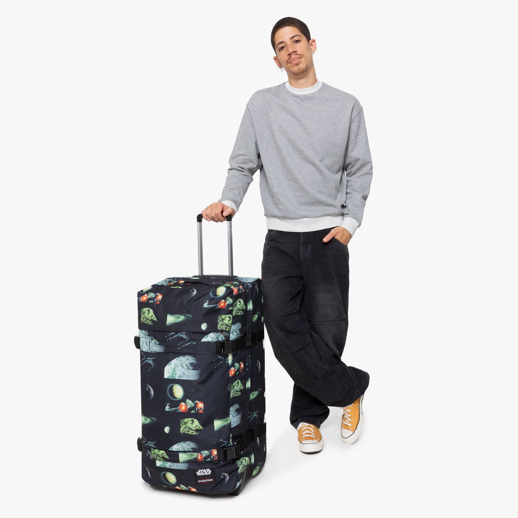 Sac de voyage à roulettes - TRANSIT'R L Star Wars black 79cm