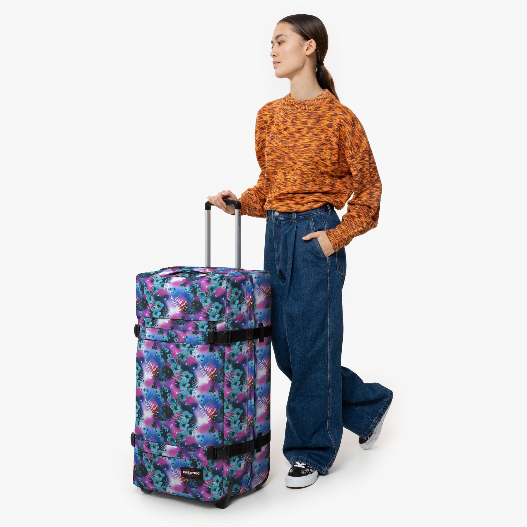 Sac de voyage à roulettes - TRANSIT'R L Dreamflower 79cm