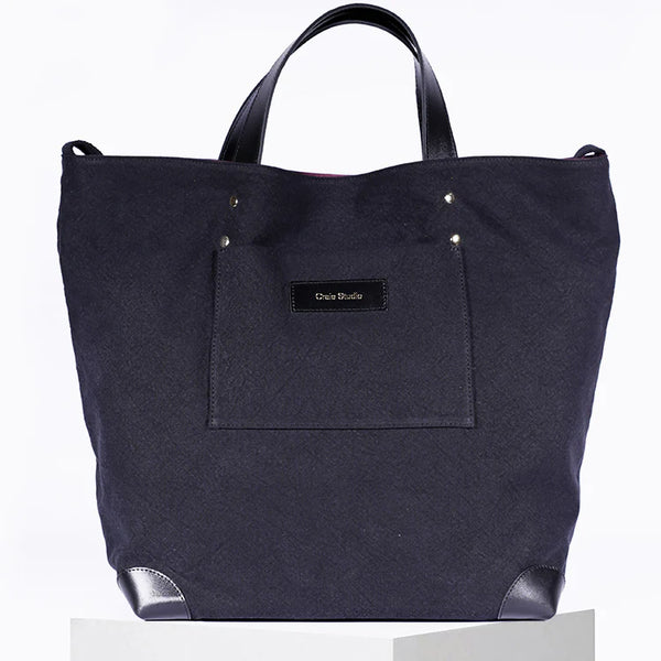 Sac Cabas - Grand Ruban  Noir